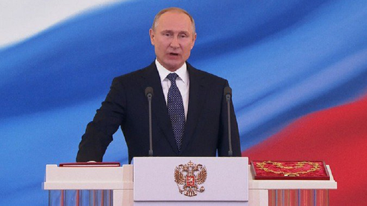 Putin depune jurământul în al patrulea mandat la preşedinţia Rusiei