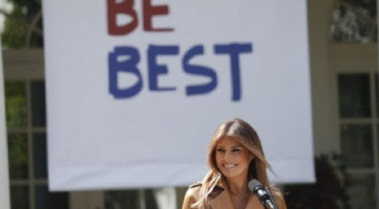 Melania Trump, acuzată din nou de plagiat după lansarea "Be Best", o campanie în securitatea online adresată copiilor