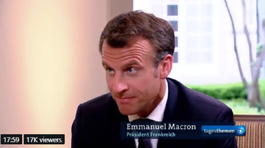 Macron cataloghează drept o ”greşeală” decizia lui Trump de a retrage SUA din acordul nuclear cu Iranul