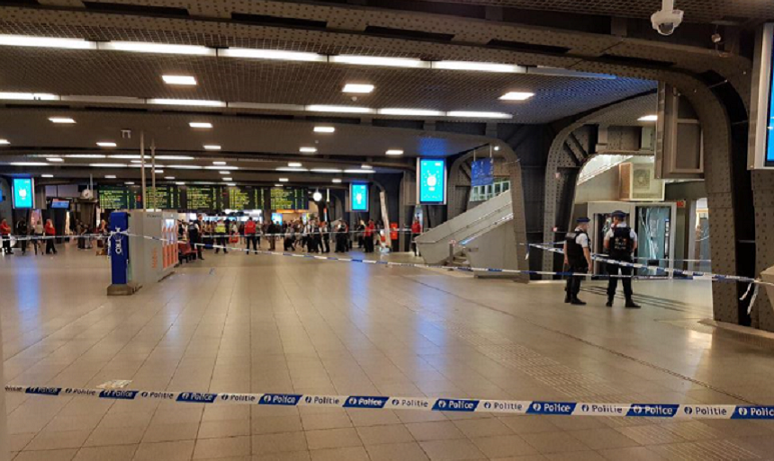 Panică în Gara Bruxelles-Midi în urma unui incident armat