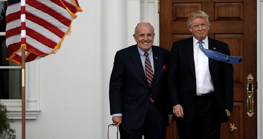 Mueller recunoaşte că nu-l poate inculpa pe Trump în ancheta rusă, afirmă Giuliani