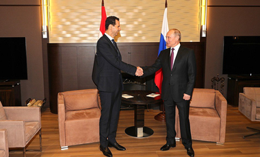 Putin pledează împreună cu al-Assad în favoarea reluării ”dialogului politic” în Siria,înaintea unei întâlniri cu Merkel