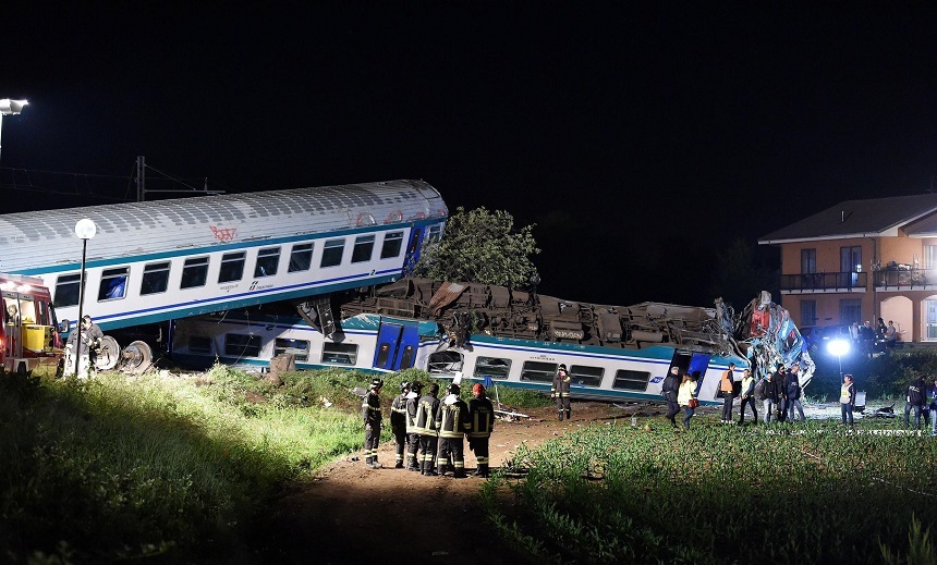 Un român a murit în urma unui accident feroviar în Italia, soldat cu 2 morţi şi 14 răniţi - presă