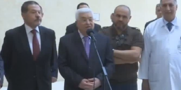 Preşedintele palestinian Mahmoud Abbas, externat după opt zile de zvonuri