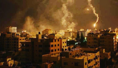Raiduri israeliene şi tiruri palestiniene în cea mai gravă confruntare armată de la războiul din 2014
