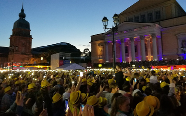 Cincisprezece poliţişti răniţi şi 80 de arestări în oraşul german Darmstadt, la un festival de muzică