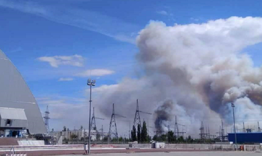 Incendiul din zona de excludere a Centralei nucleare avariate de la Cernobîl ”a fost stins”, anunţă Kievul; nu s-a detectat vreo creştere a radiocativităţii