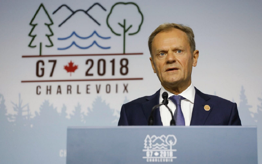 Tusk îi reproşează, la G7, lui Trump că ”sfidează” ordinea mondială