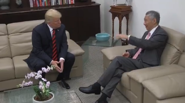 Trump, optimist cu o zi înaintea întâlnirii sale istorice cu Kim