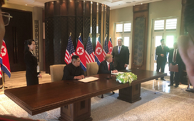 ”Absolut, l-aş (invita)” pe Kim la Casa Albă, afirmă Trump în finalul summitului din Singapore