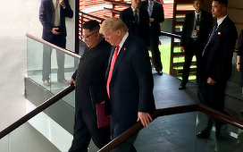 Kim Jong Un părăseşte Insula Sentosa din Singapore, în urma summitului cu Donald Trump