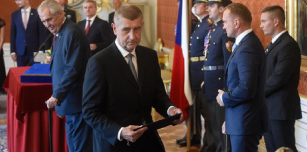 Al doilea Guvern al lui Andrej Babis, numit de preşedintele ceh Milos Zeman