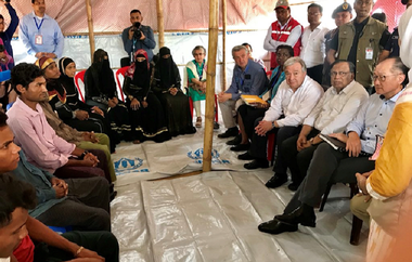 Secretarul general al ONU Antonio Guterres, în tabere rohingya în sudul Bangladeshului