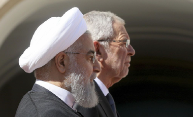 Vizita lui Rohani în Austria, umbrită de arestarea unui diplomat iranian în Germania în legătură cu planul de atentat din Franţa