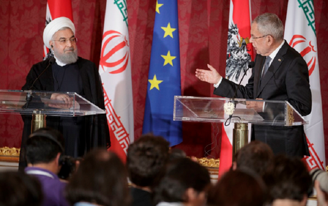 Hassan Rohani pledează în Austria în favoarea menţinerii acordului în dosarul nuclear iranian