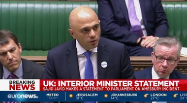 ”A venit timpul, acum, ca statul rus să explice exact ceea ce s-a întâmplat”, îndeamnă ministrul britanic de Interne Sajid Javid în Parlament
