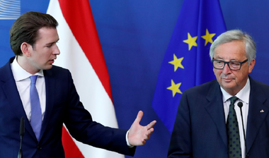 Comisia Europeană vrea să devanseze desfăşurarea a 10.000 de grăniceri la frontierele externe ale UE din 2027 în 2020, anunţă Juncker la Viena