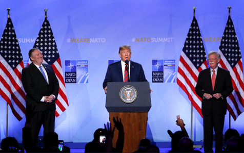 Putin nu este nici prieten şi nici inamic, ci un ”concurent”, spune Trump la NATO
