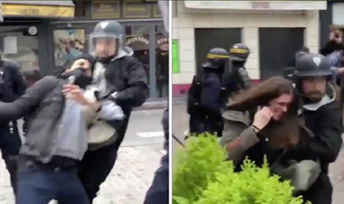 Scandal în Franţa în urma unor dezvăluiri despre doi colaboratori violenţi ai lui Macron la manifestaţia de 1 Mai la Paris