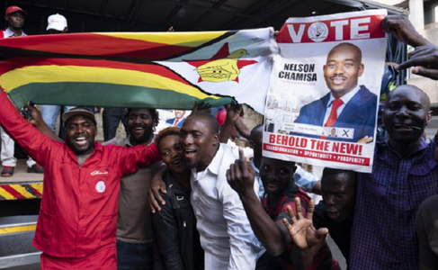 Emmerson Mnangagwa a câştigat alegerile din Zimbabwe

