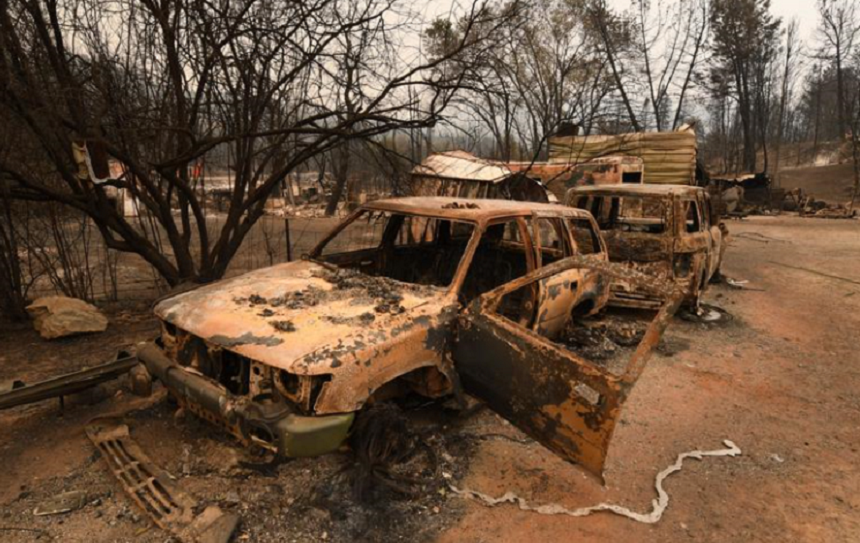 Al şaptelea mort în incendiile din statul american California 