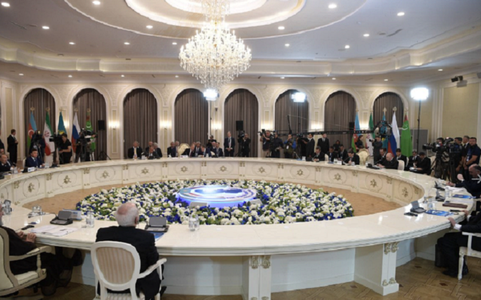 Acord istoric asupra statutului Mării Caspice între cele cinci ţări riverane, Rusia, Iran, Kazahstan, Azerbaidjan şi Turkmenistan