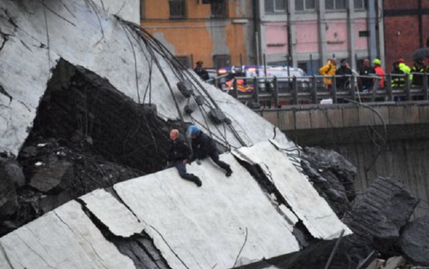 Bilanţul tragediei de la Genova a crescut la 25 de morţi şi 11 răniţi, anunţă primarul oraşului
