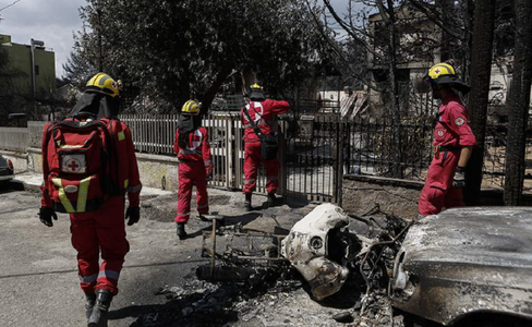 Bilanţul incendiului de la Mati, în Grecia, creşte la 96 de morţi