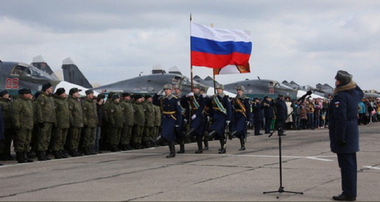Peste 63.000 de militari ruşi au luptat în Siria, potrivit unei înregistrări video postate pe YouTube de Ministerul rus al Apărării