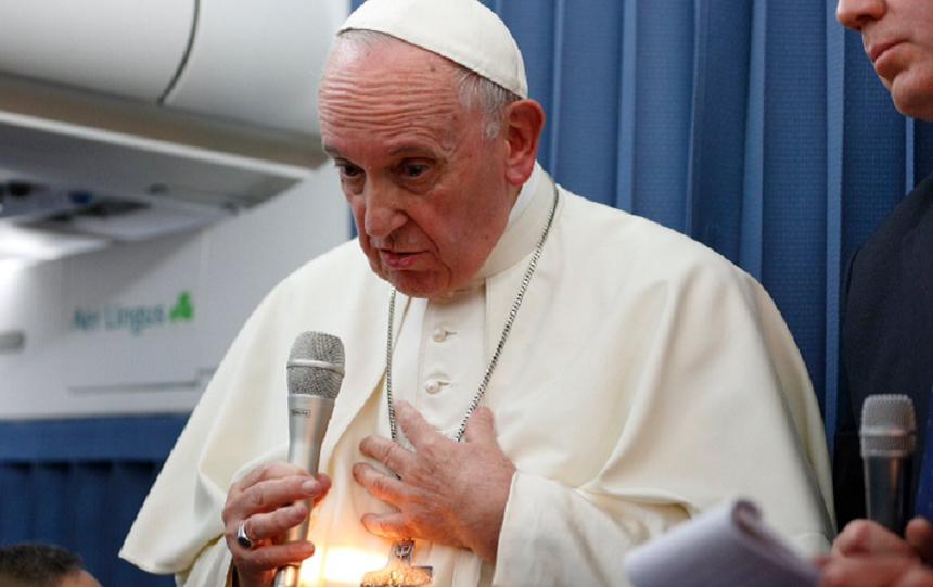 Papa Francisc avertizează cu privire la riscul unei “catastrofe umanitare” în Siria