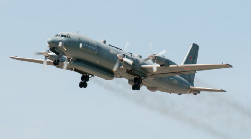 Avionul rus de tip Il-20 dispărut de pe radare în largul Siriei, doborât de apărarea siriană antiaeriană, anunţă Moscova