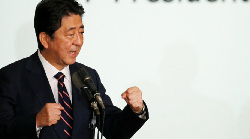 Shinzo Abe, reales confortabil la conducerea Partidul său Liberal-Democrat, poate bate un record de longevitate ca premier