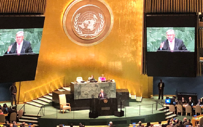 Guterres deplânge ”o lume tot mai haotică” în deschierea Adunării Generale a ONU