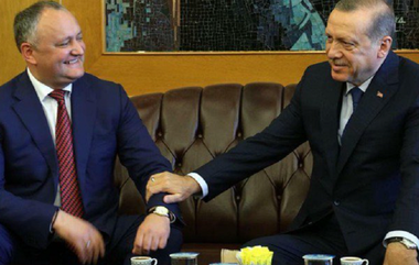 Erdogan urmează să efectueze în octombrie o vizită în R.Moldova şi în Găgăuzia, anunţă Dodon