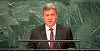 Preşedintele Gjorge Ivanov îndeamnă, la ONU, la boicotarea referendumului pe tema schimbării numelui FYROM în ”Republica Macedonia de Nord”