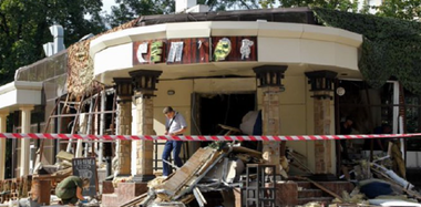 Cel puţin trei răniţi la Doneţk, într-o explozie la o reuniune comunistă
