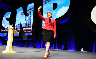 Scoţia trebuie să părăsească Regatul Unit, singura soluţie a ”problemei grave” a Brexitului, afirmă premierul separatist scoţian Nicola Sturgeon la congresul SNP