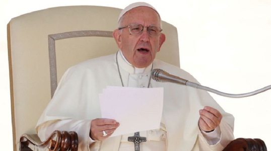 Papa Francisc compară avortul cu recurgerea la un ”asasin plătit”