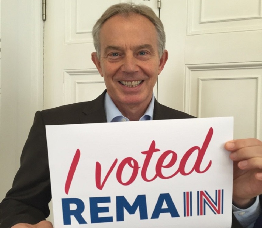 Tony Blair consideră că Marea Britanie trebuie să organizeze un nou referendum în cazul în care acordul pentru Brexit va fi blocat de Parlament

