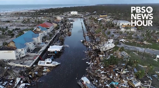 Furtuna Michael, soldată cu doi morţi, traversează Georgia după ce a devastat Florida - FOTO, VIDEO