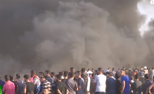 Noi ciocniri violente în Fâşia Gaza: Şapte palestinieni au fost ucişi, după ce trupele israeliene au tras asupra unui grup de protestatari. VIDEO