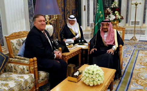 Americanul Pompeo la Riad, în încercarea de a descâlci cazul Khashoggi