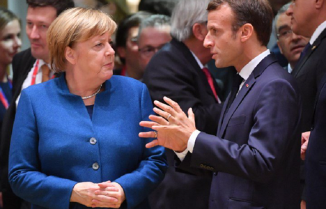 Macron o acuză în mod implict pe Merkel de ”demagogie” pe tema vânzării de armament către Arabia Saudită