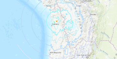 Cutremur de magnitudinea 6,2 în Chile, resimţit până la la frontiera cu Peru şi Bolivia