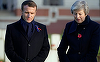 Macron şi May aduc un omagiu combatanţilor ucişi în bătălia din Somme, considerată ”Verdunul britanic”
