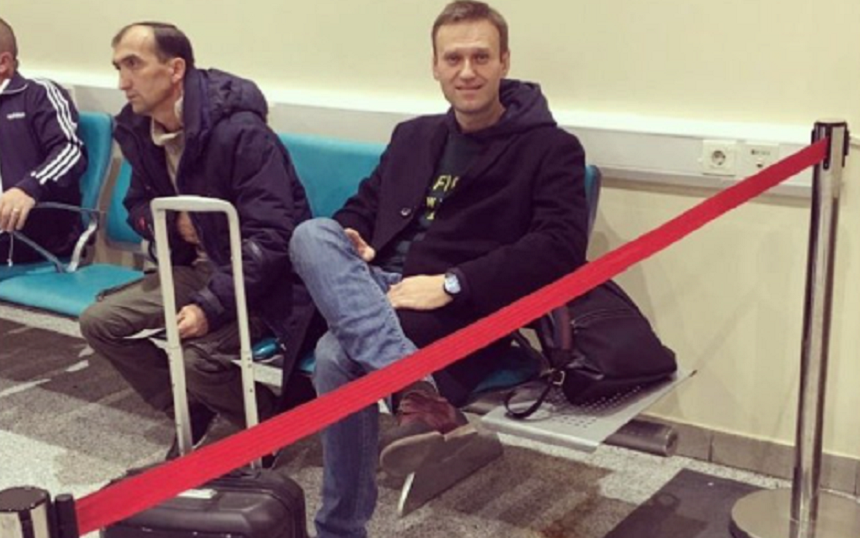 Navalnîi anunţă că a fost împiedicat să plece din Rusia pentru a se duce la Strasbourg, unde CEDO se pronunţă joi asupra unor plângeri ale sale împotriva statului rus