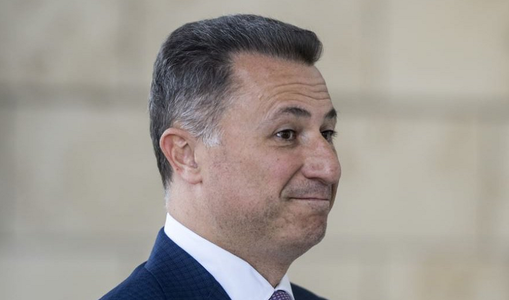 Fostul premier macedonean Nikola Gruevski, fugit din ţară pentru a se sustrage unei pedepse de doi ani de închisoare, primeşte azil ”politic” în Ungaria