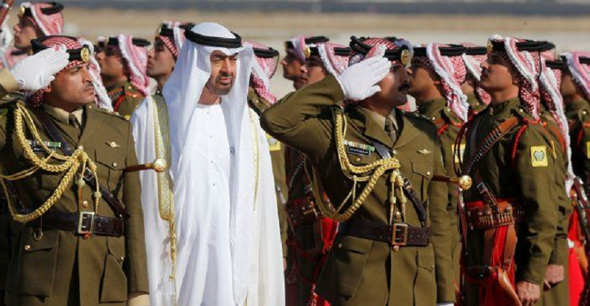 Prinţul moştenitor al Abu Dhabi Mohammed bin Zayed al-Nahyan, vizat de o plângere prin care este acuzat de complicitate la tortură, tratamente inumane şi crime de război în timpul unei vizite în Franţa