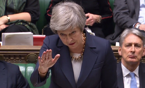 Theresa May se întoarce în Parlament după o serie de înfrângeri