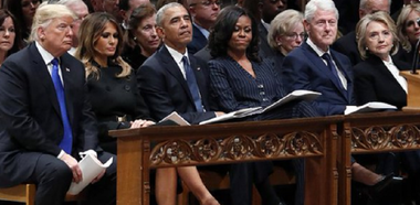 America, unită în despărţirea solemnă de Bush-tatăl